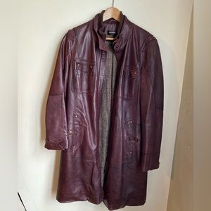 Danier leather trench